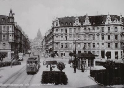 Brautwiesenplatz (square) 1950
