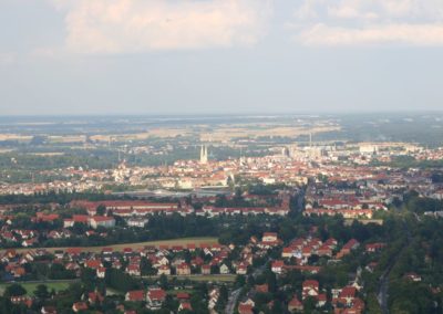view over the city